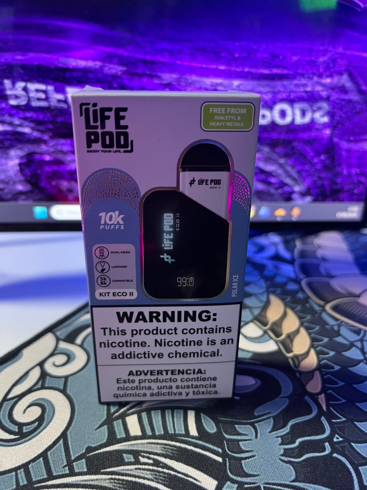 Life pod completo capsula + refil