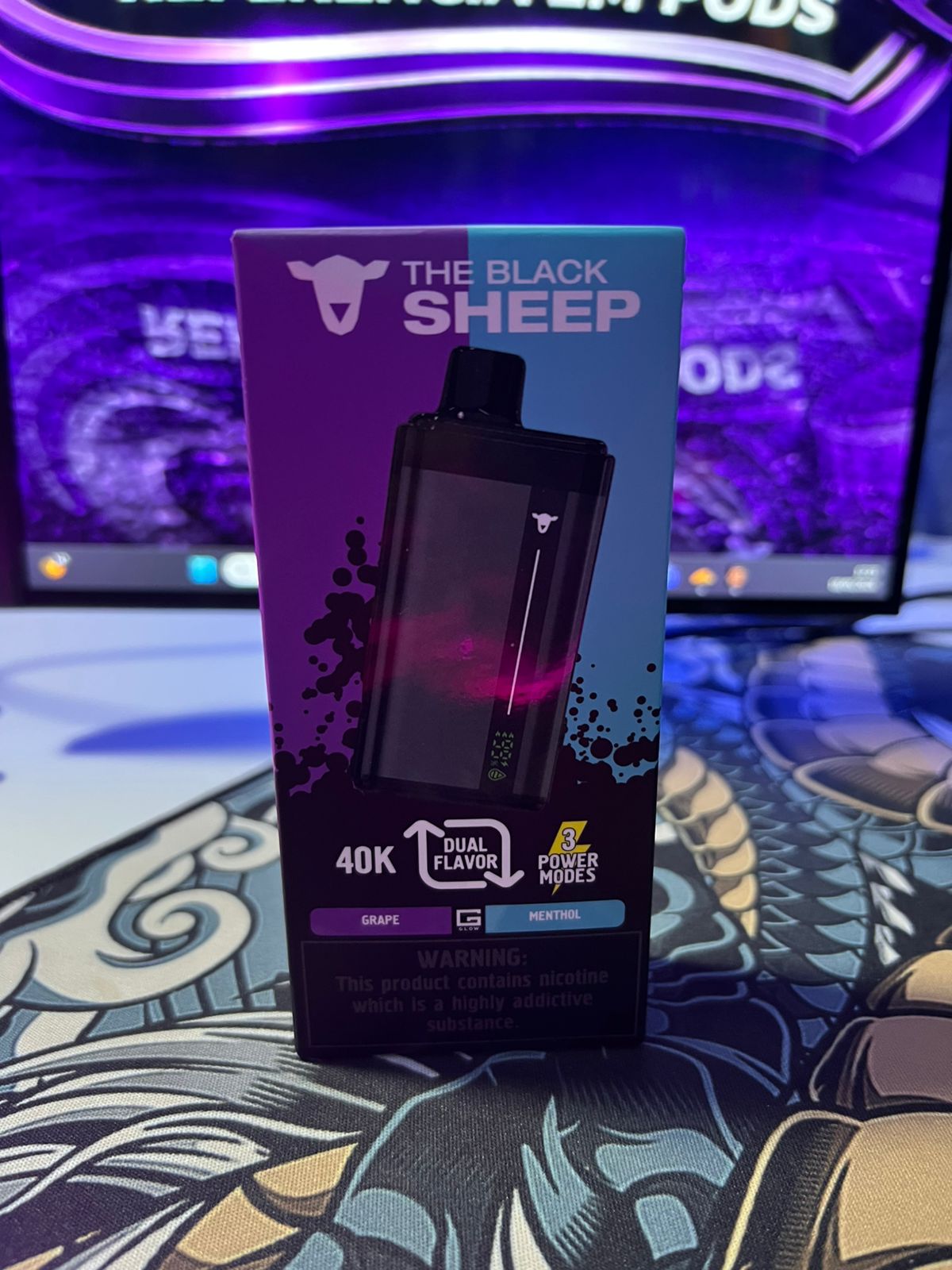 Black sheep 40.000 puffs