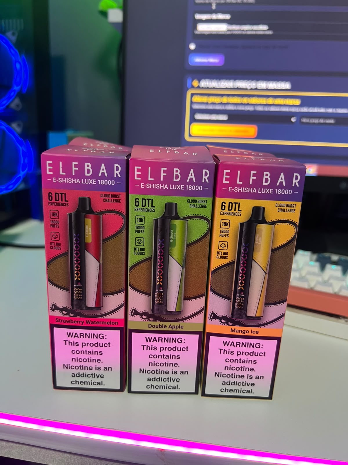 Elfbar shisha luxe 18.000 puffs
